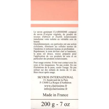 Clairissime Exfoliating lightening...