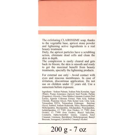 Clairissime Exfoliating lightening...