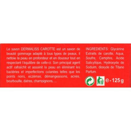 Dermaliss  savon de beauté gommage action rapide Dermaliss  savon de beauté gommage action rapide