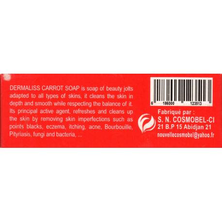 Dermaliss  savon de beauté gommage action rapide Dermaliss  savon de beauté gommage action rapide