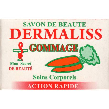 Dermaliss  savon de beauté gommage action rapide