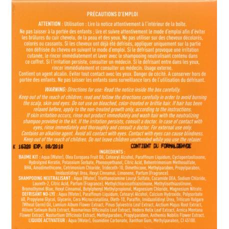 Keralong OK Relax !  défrisant Kit lissage cheveux soyeux