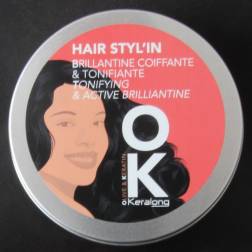 Keralong OK Hair styl'in Brillantine coiffante et tonifiante