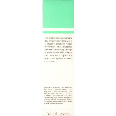 Clairissime soin quotidien hydratant à la vitamine E