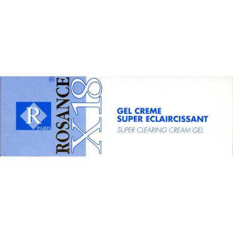 Rosance X18 Gel crème super éclaircissant