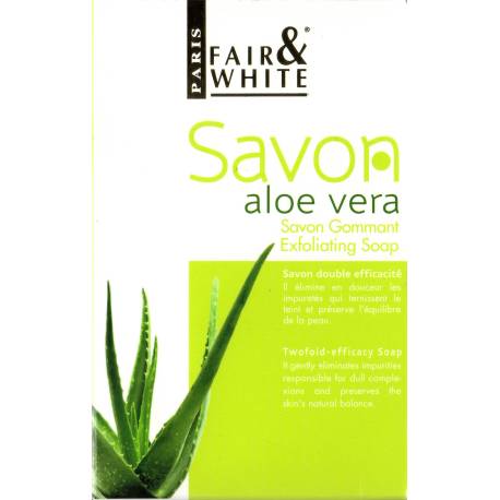 Fair&White Aloe Vera exfoliating soap
