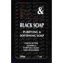 Fair&White Black Soap savon purifiant et adoucissant