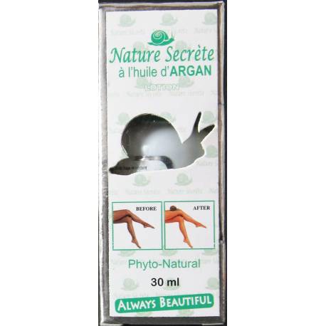 Nature Secrète à l'huile d'argan lotion