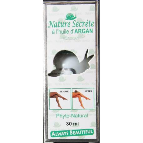 Nature Secrète lotion with argan oil