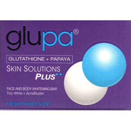 Glupa face and body whitening bar