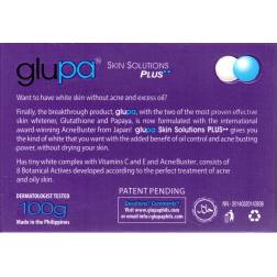 Glupa face and body whitening bar 2
