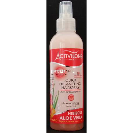 Activilong Hibiscus & Aloe Vera spray démêlant express