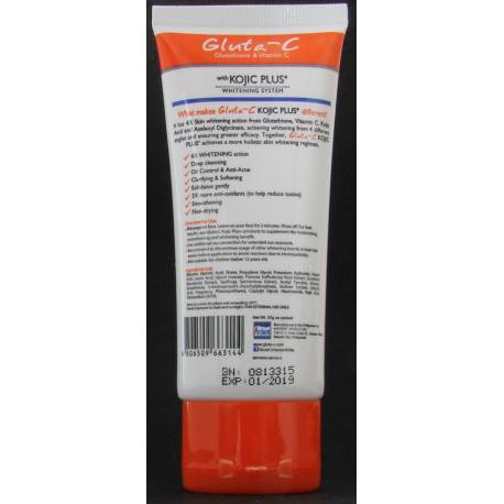 Gluta-C with Kojic Plus Acne control facial wash - gel nettoyant visage