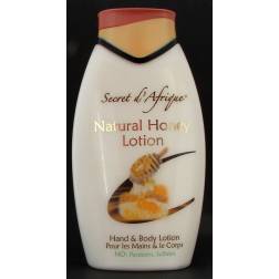 Secret d'Afrique Natural Honey Lotion pour les mains et le corps