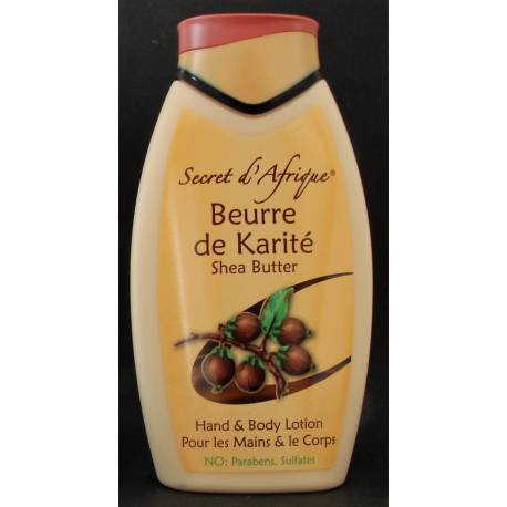 Secret d'Afrique Shea Butter Lotion - hand and body