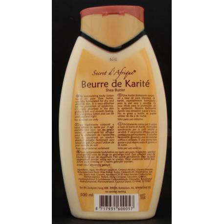Secret d'Afrique Shea Butter Lotion -...