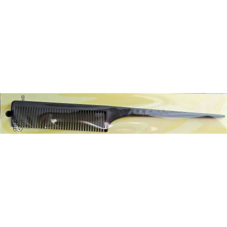 Rat tail comb - black