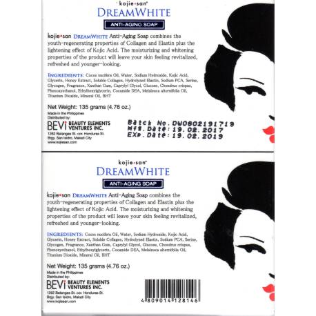 Kojie San Dream White anti-aging soap...