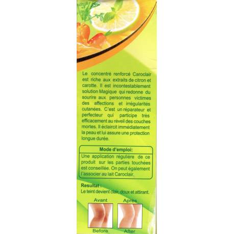 Caroclair concentré renforcé citron-carotte