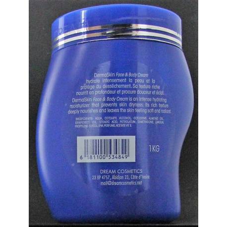 Derma Skin Face and Body Cream -...