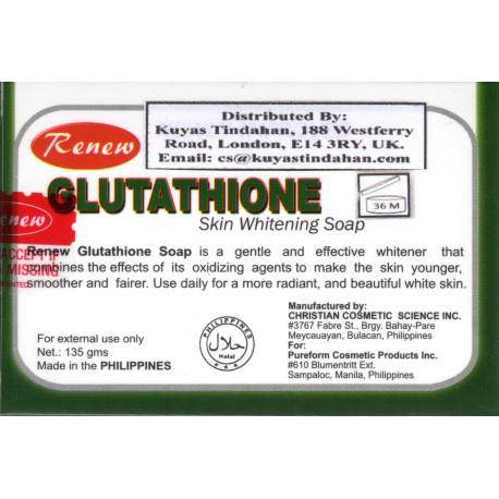 Renew Glutathione Skin Whitening Soap