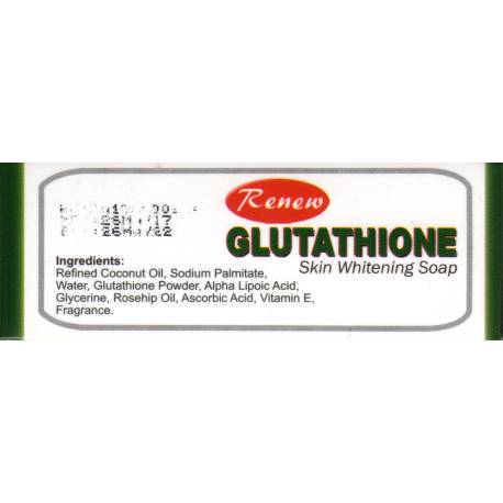 Renew Glutathione savon éclaircissant
