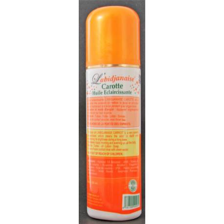 L'Abidjanaise Carotte Huile éclaircissante réparatrice