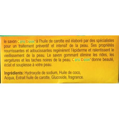 Caro Doux Carotte savon de beauté éclaircissant
