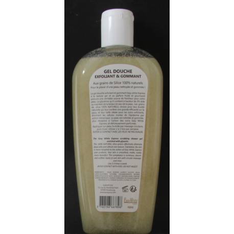 easy white paris express gel douche exfoliant & gommant
