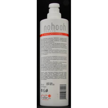 mohooh monaco lait éclaicissant réparateur visage et corps