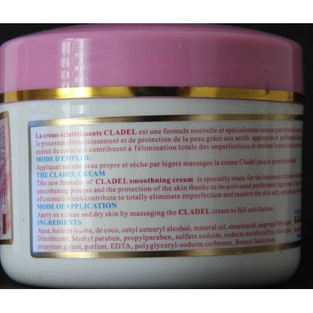 cladel créme éclaircissante 