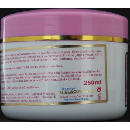 cladel créme éclaircissante 