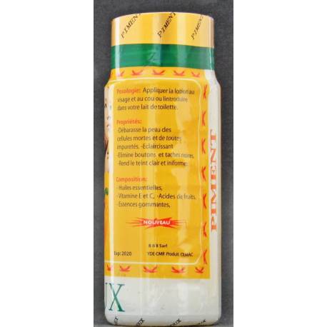 piment doux  24 heures lotion eclaircissante