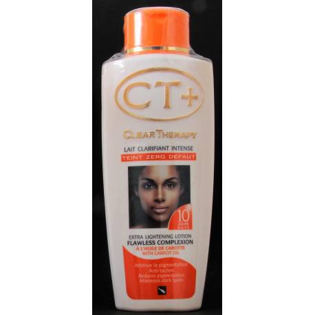 Ct+ clear therapy lait clarifiant intense à l'huile de carotte