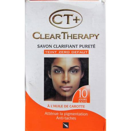 CT+ Clear Therapy savon clarifiant pureté à l'huile de carotte