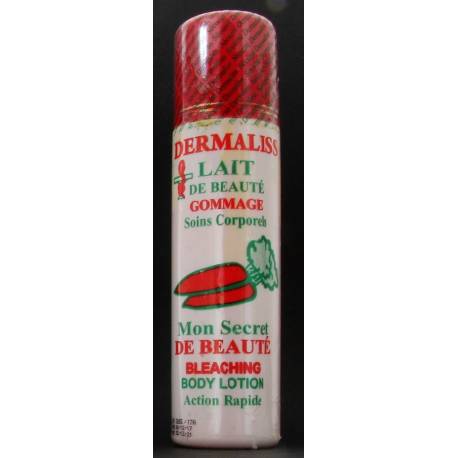 Dermaliss lait de beauté gommage soins corporels