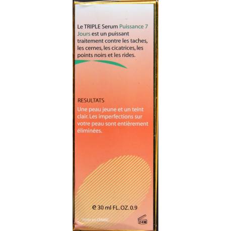 Puissance 7 jours triple serum
