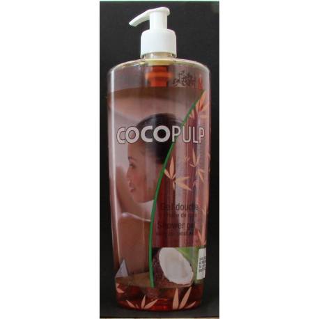 Cocopulp shower gel with coconut oil