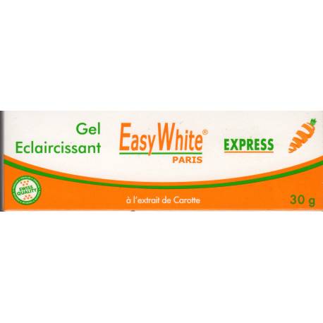 Easy White Express Gel Eclaircissant carotte