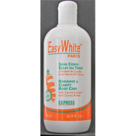 Easy White Express Carotte soin corps éclat du teint