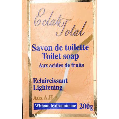 eclat total savon de toilette 