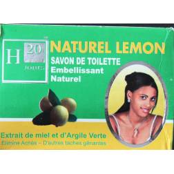 H 20 jours  naturel lemon savon de toilette 2