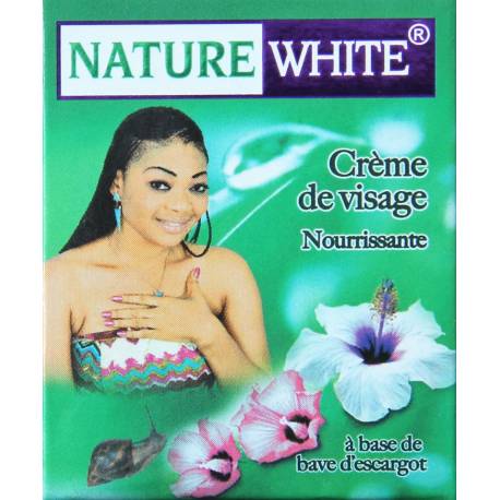 nature white crème de visage nourrissante