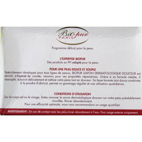 biopur paris savon dermatologique