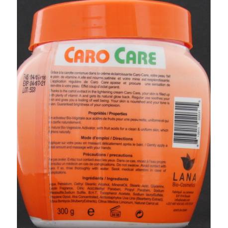 caro care créme éclaircissante 