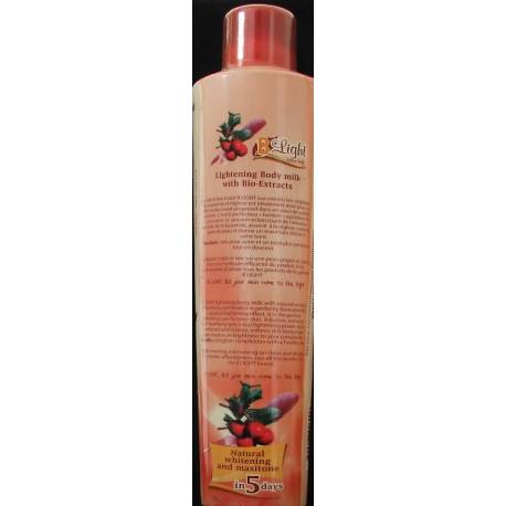 blight ultra solf lait super éclaircissant aux bio végétaux