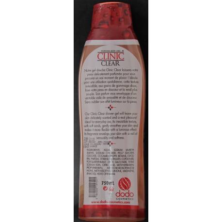 clinic clear gel douche éclaircissant