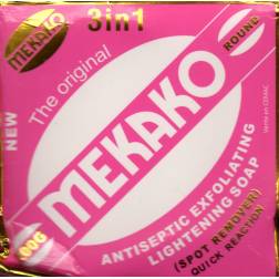 Mekako savon antiseptique éclaircissant et gommant 3 en 1 2