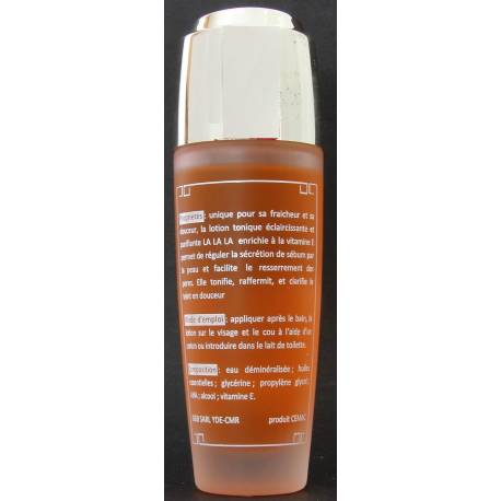 lalala lotion tonique et eclarcissante  lalala lotion tonique et eclarcissante