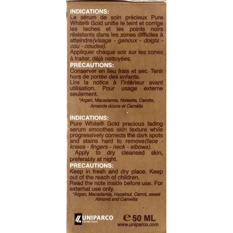 pure white Gold savon 